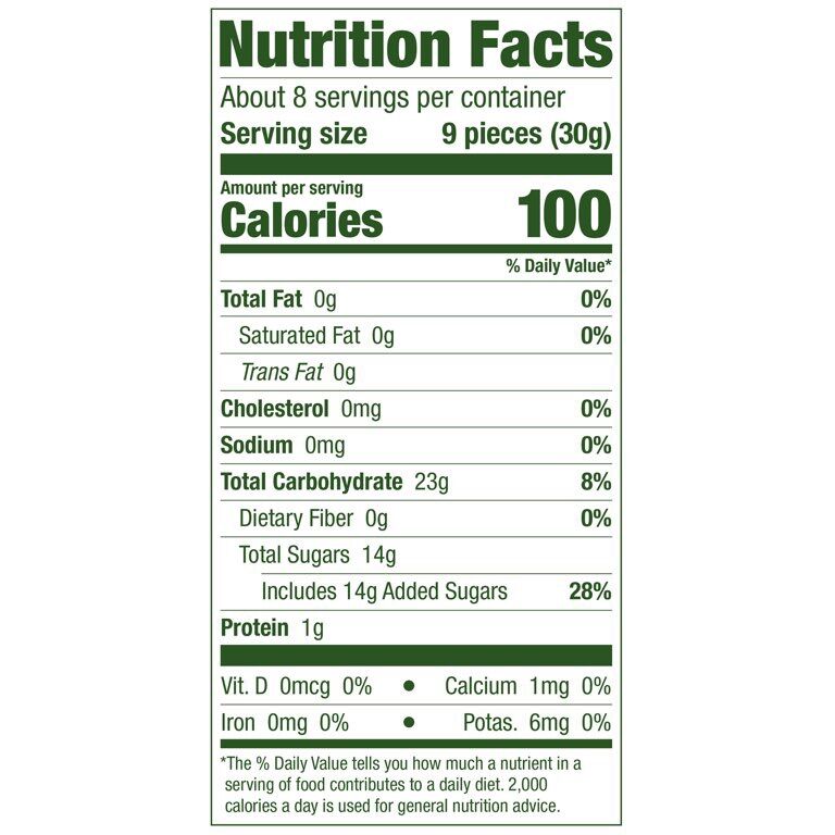 Kẹo dẻo gấu Organic Gummy Pears Black Forest 227g