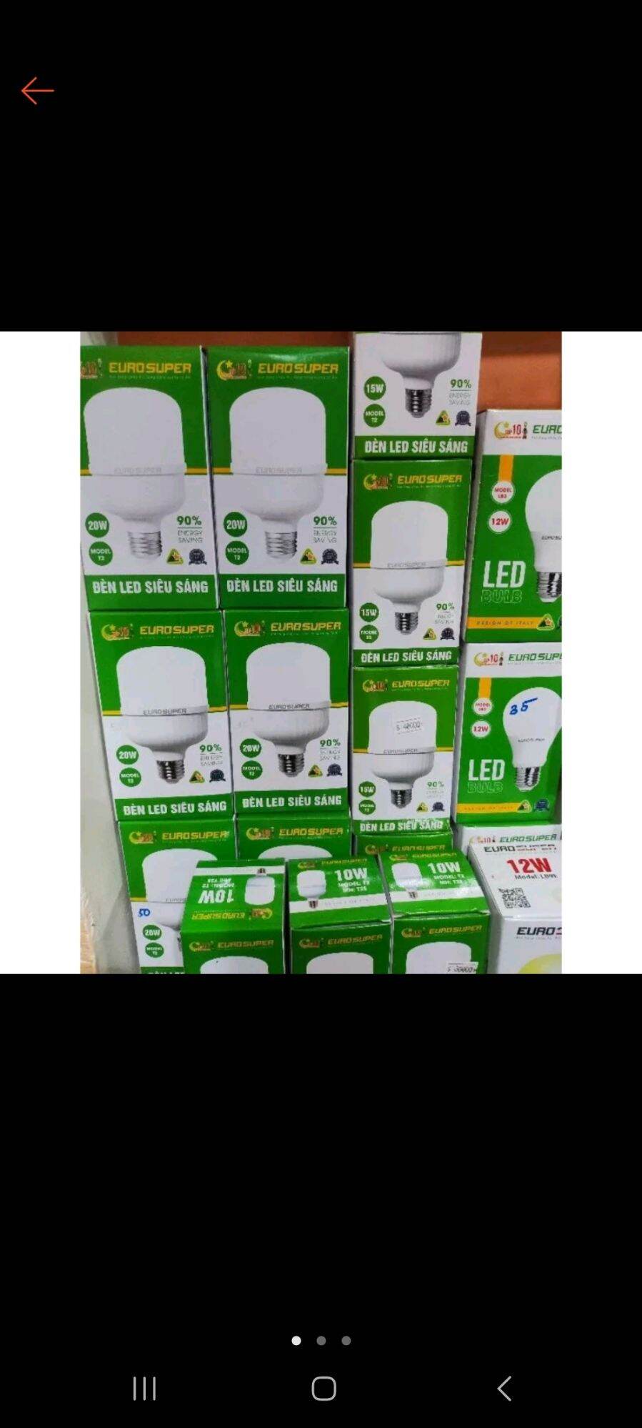 Bóng đèn led cao cấp eurosuper siêu sáng 40w-50w