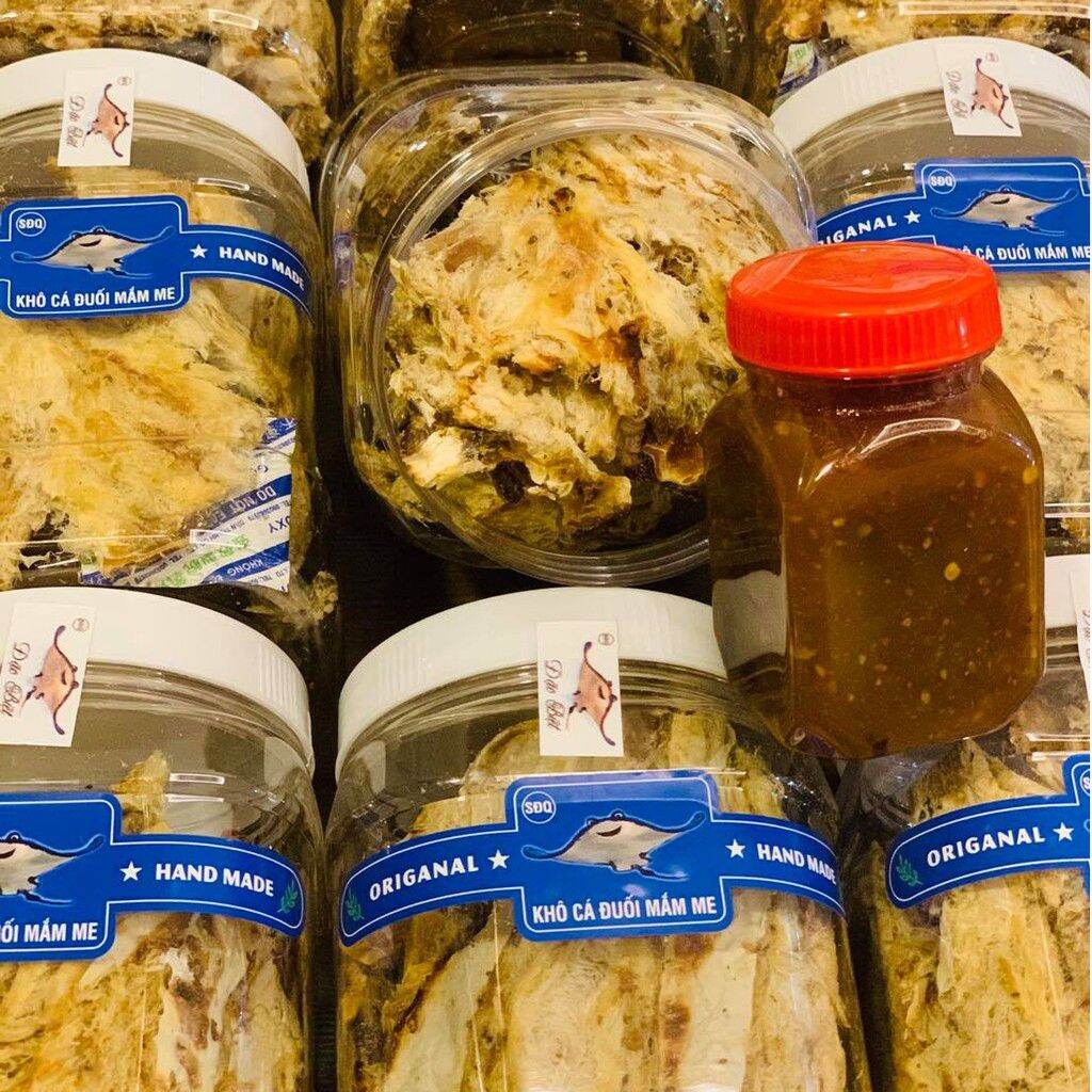 1 hộp cá đuối mắm me 350gr