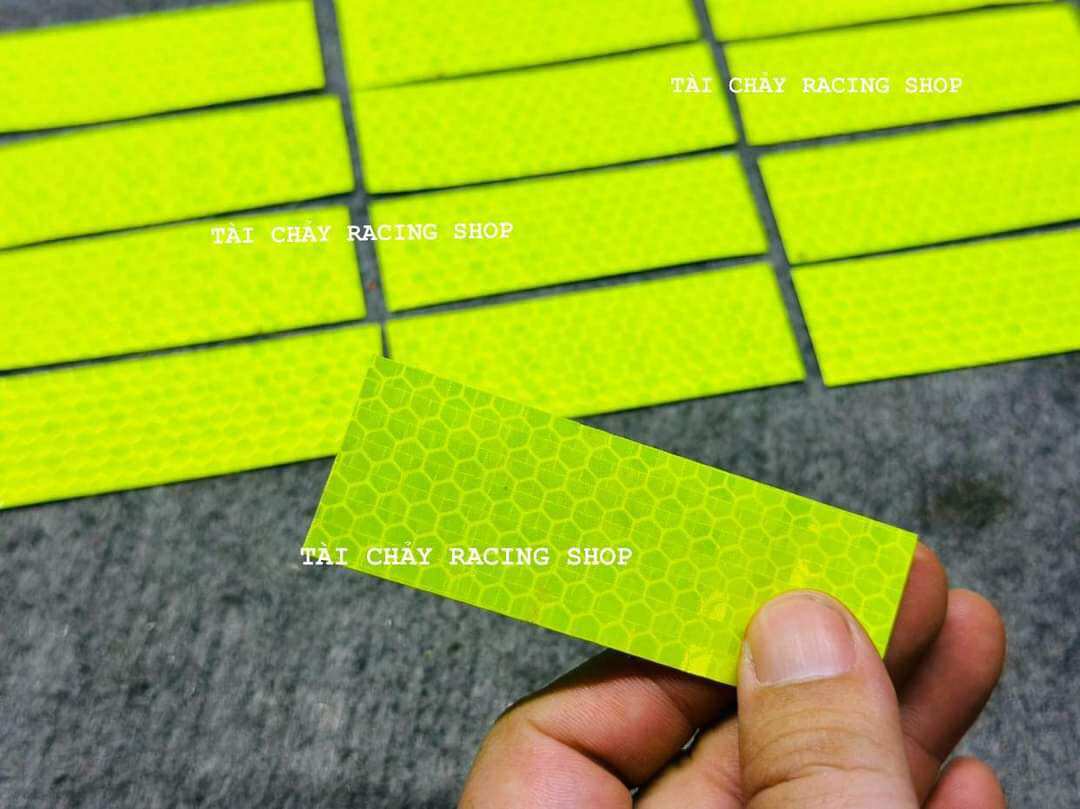 [ 1 MIẾNG ] TEM DÁN PHẢN QUANG MẮT MÈO BIỂN SỐ