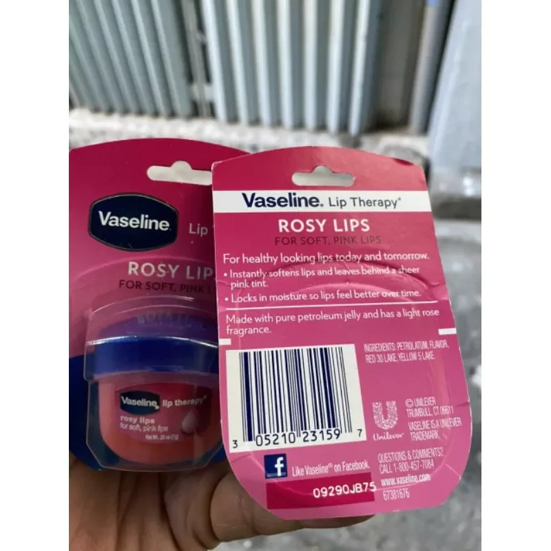 Vaseline Son sáp dưỡng ẩm môi căng mọng Miuemo