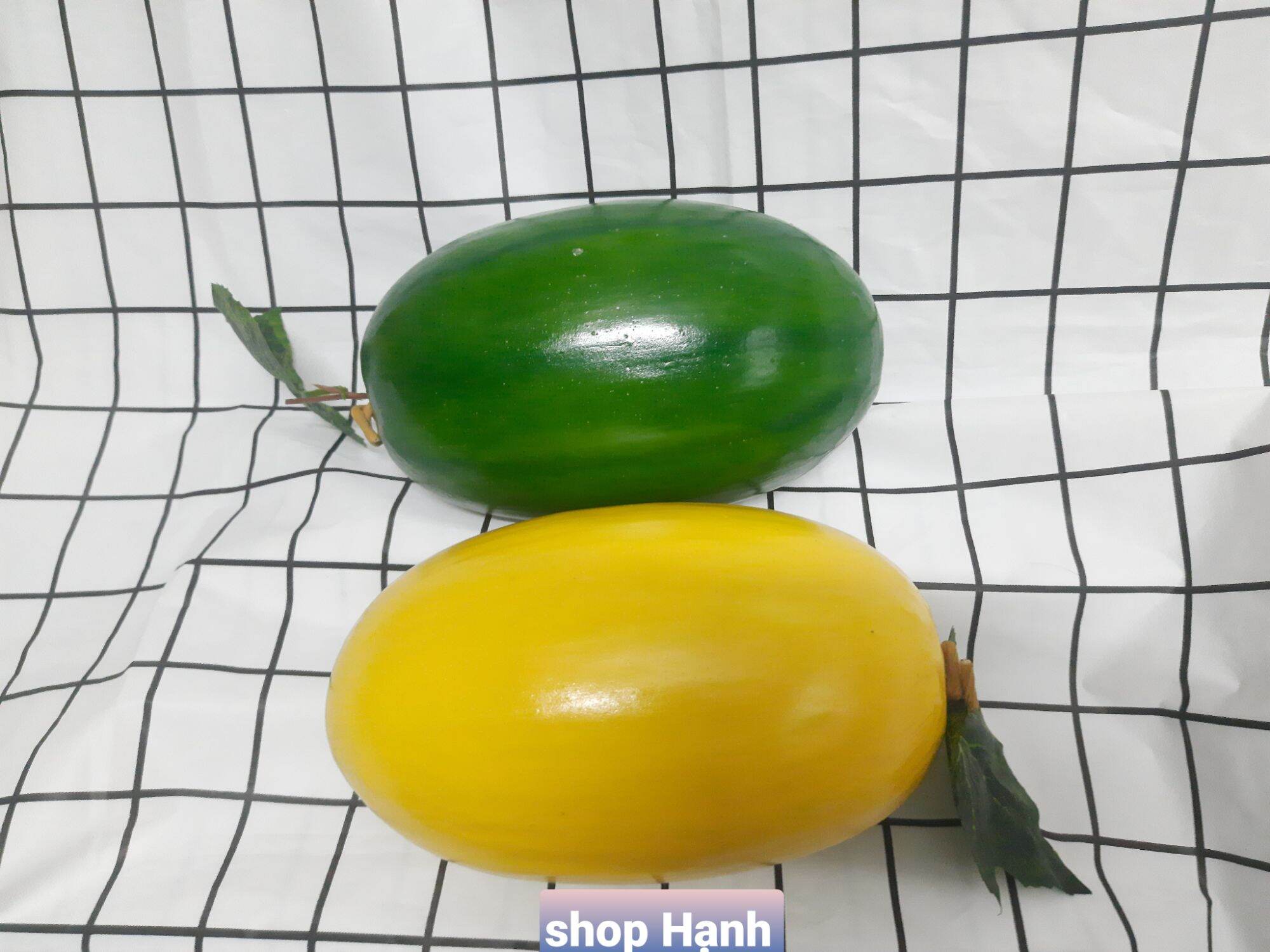 Trái dưa hấu dài Trái cây giả trang trí