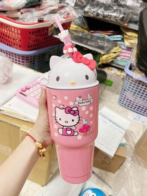 🌸BÌNH GIỮ NHIỆT HELLO KITTY THAILAND