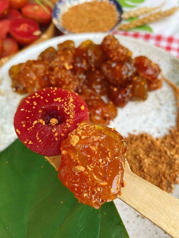 500g mứt mận khía rim muối ớt