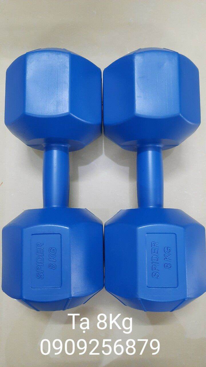vỏ tạ nhựa 8kg 1 cặp