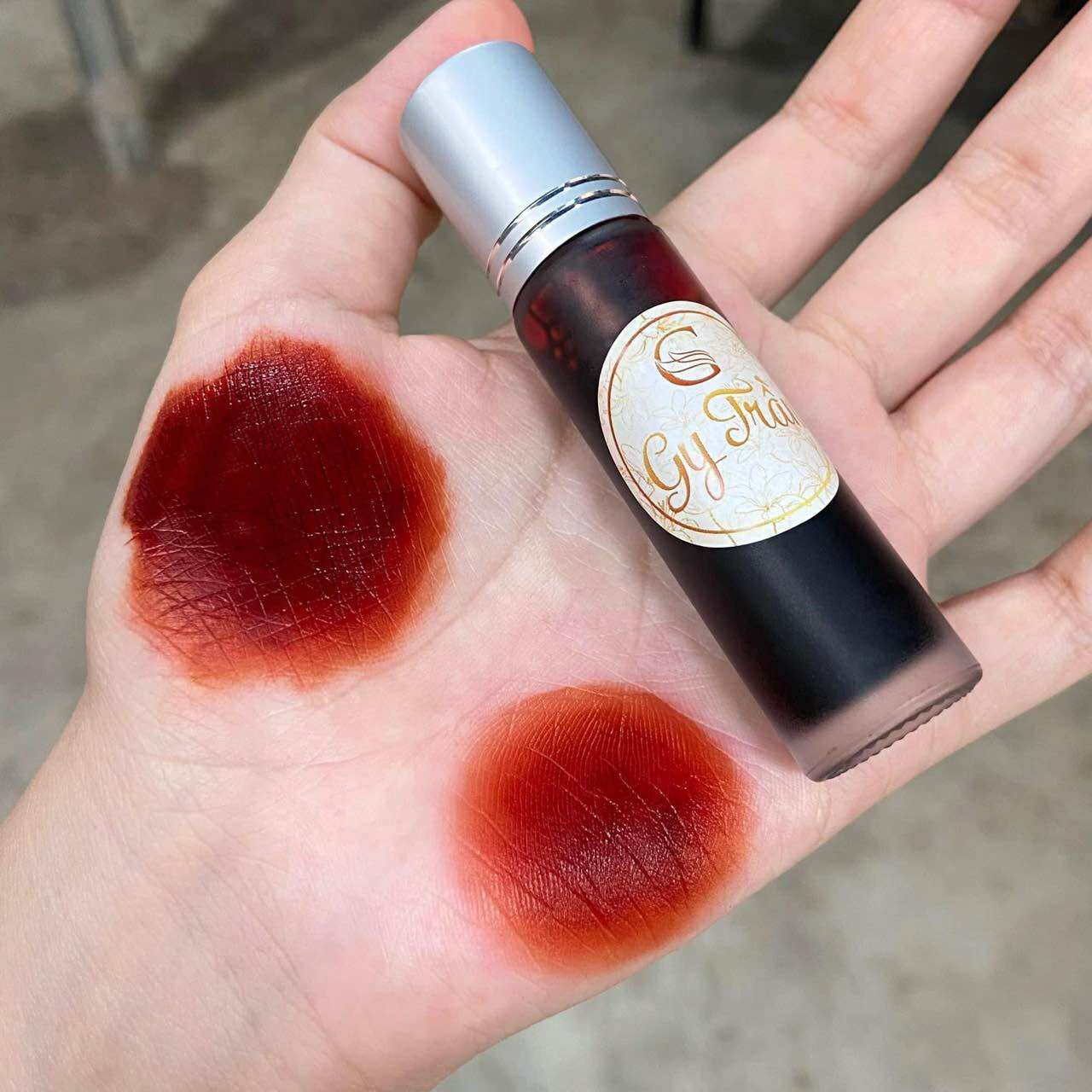 Son bi lăn gy tran cosmetics tint lì tặng kèm cọ tán son