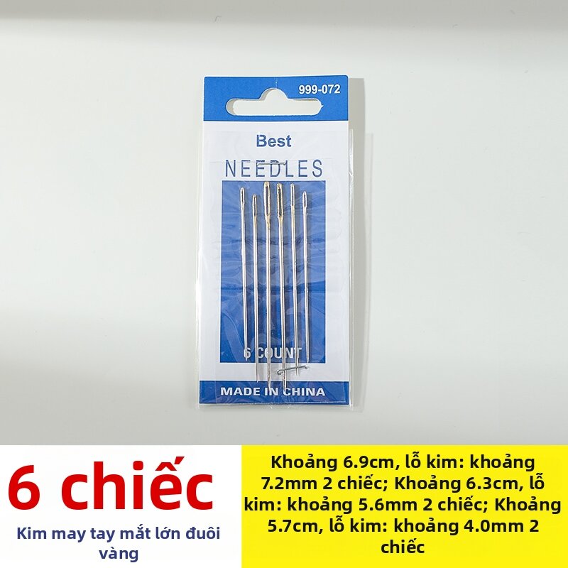 Thêu Thủ Công Kim Lớn Mắt Kim Mũi Kim Thủ Công Kim Thêu Mũi Kim Dùng Tại Nhà Kim Mũi Kim Mũi Kim Dùng Cho Người Cao Tuổi
