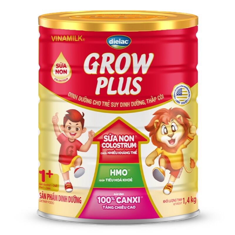 [ 100% CHÍNH HÃNG ] ❄️ SỮA BỘT CHO BÉ ❄️ Sữa Dielac Grow Plus 1+,2+ 1,5kg (Hsd 2022)