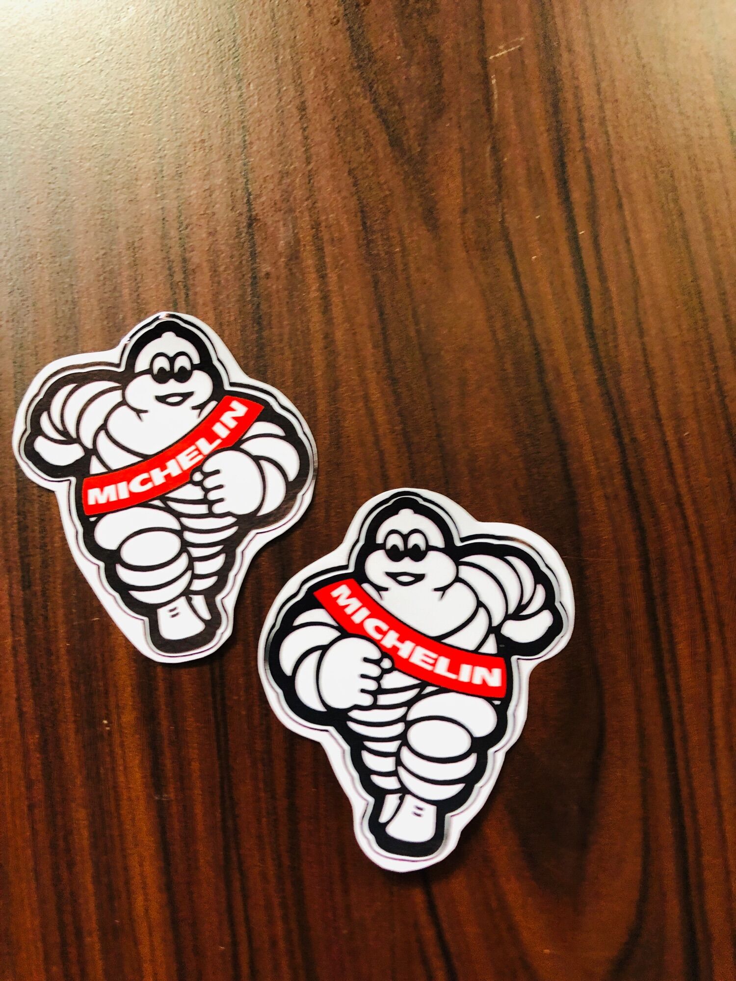 CẶP MECHELIN TRẮNG DECAL IN