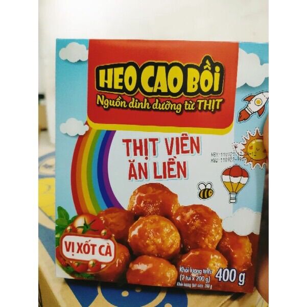 Thịt viên heo cao bồi hộp 200g