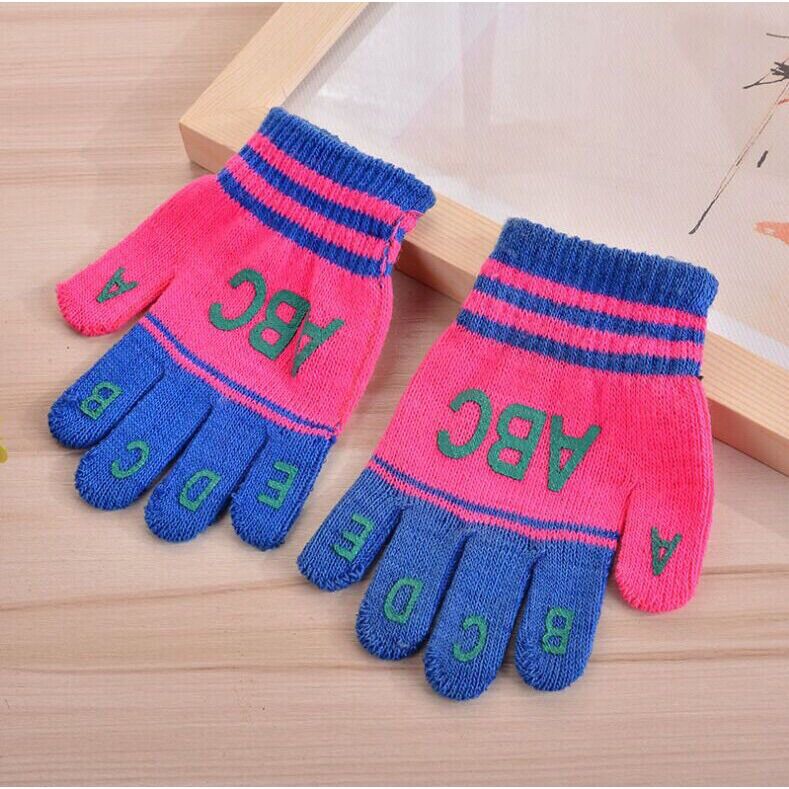 Găng tay len ABC cho bé:0-5 tuổi