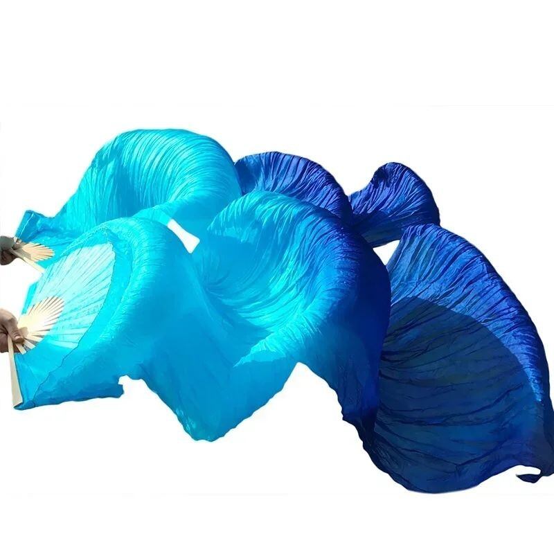 Voan Múa Lụa Phối Màu Handmade