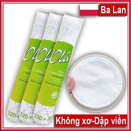 Bông tẩy trang Ola Gói 120+30 miếng (150 miếng)