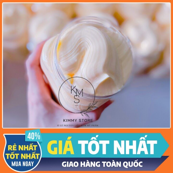 Lẻ hũ 1kg kem body phô mai đặc sệt - kem nền