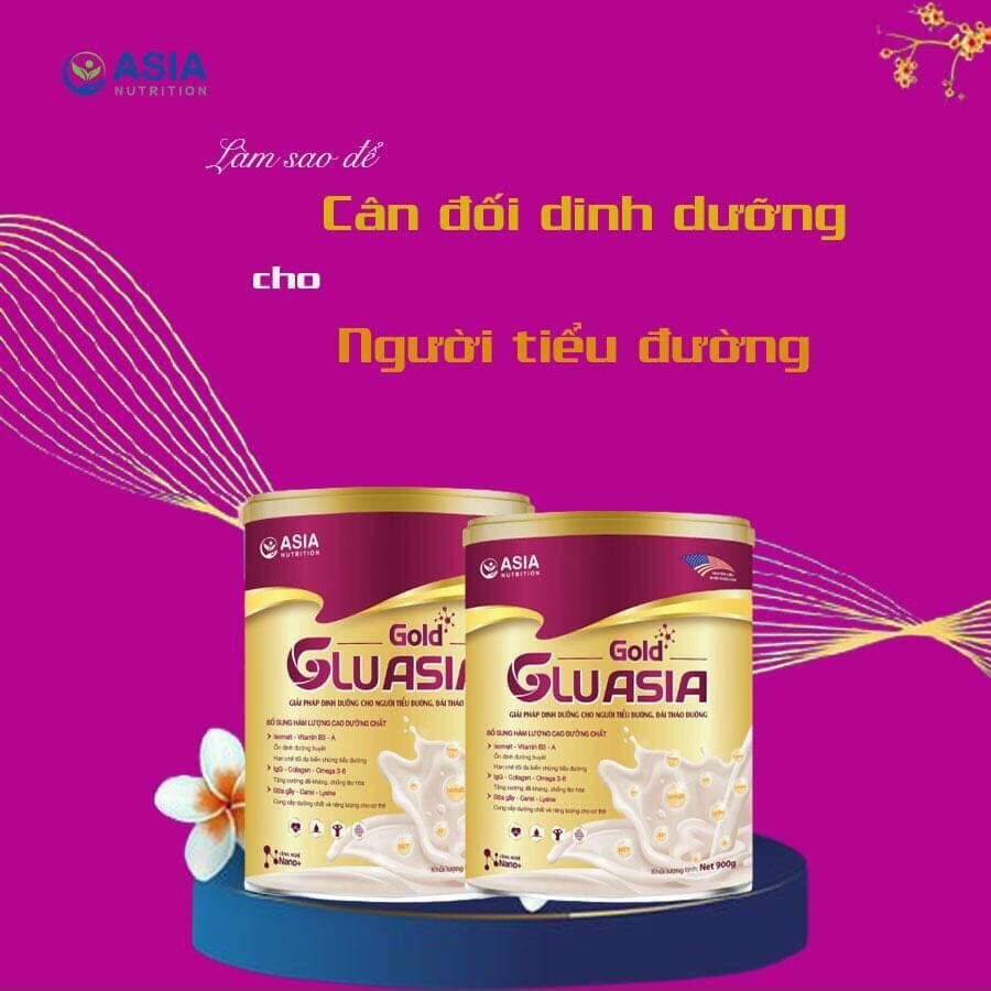 Sữa tiểu đường gluasia gold 400g, 900g, date 2025