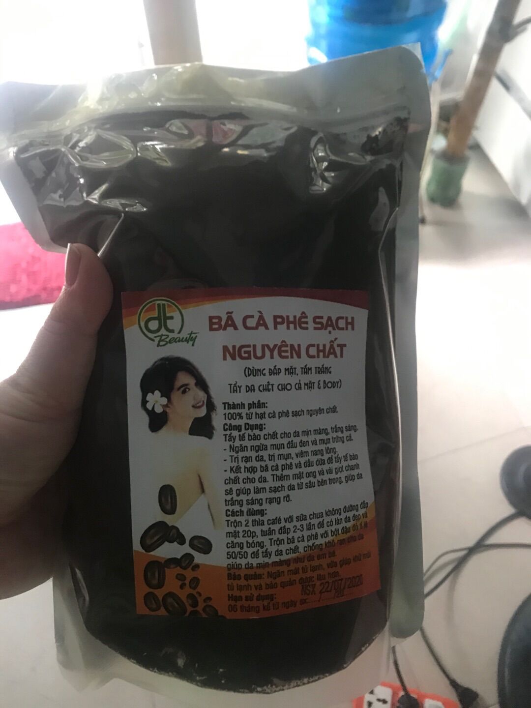 1kg Bã cà phê nguyên chất handmade