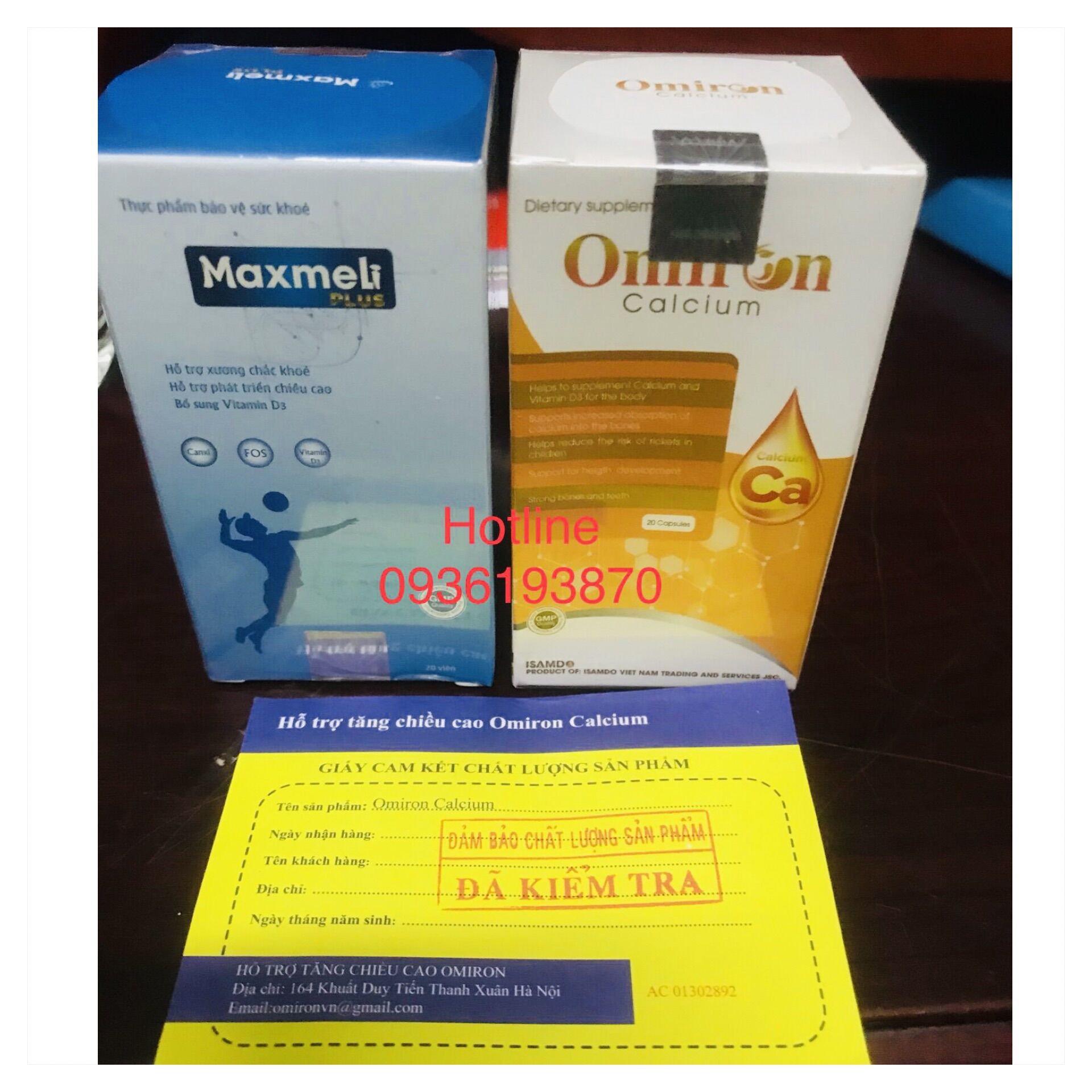 Maxmeli Plus Hỗ trợ tăng chiều cao