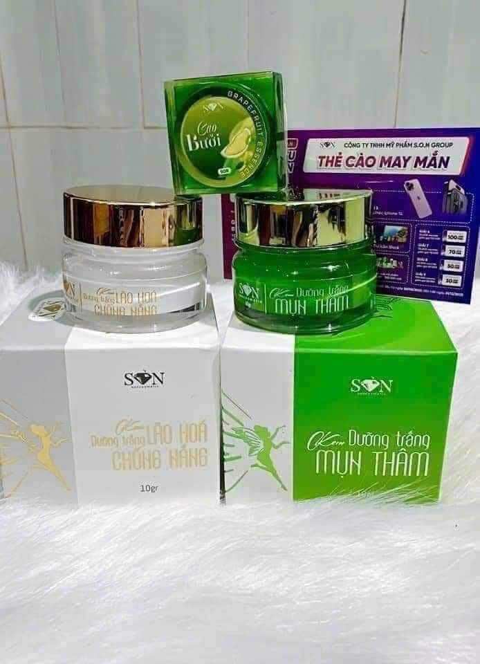 Combo face mụn, nám S.O.N ( tặng thẻ cào trúng thưởng)