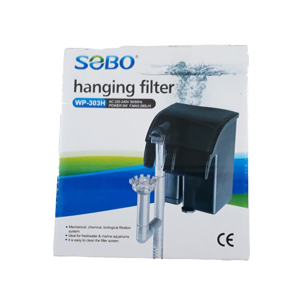 Máy lọc thác 303h dành cho hồ cá dưới 40cm. phụ kiện hồ cá lọc thác 303h