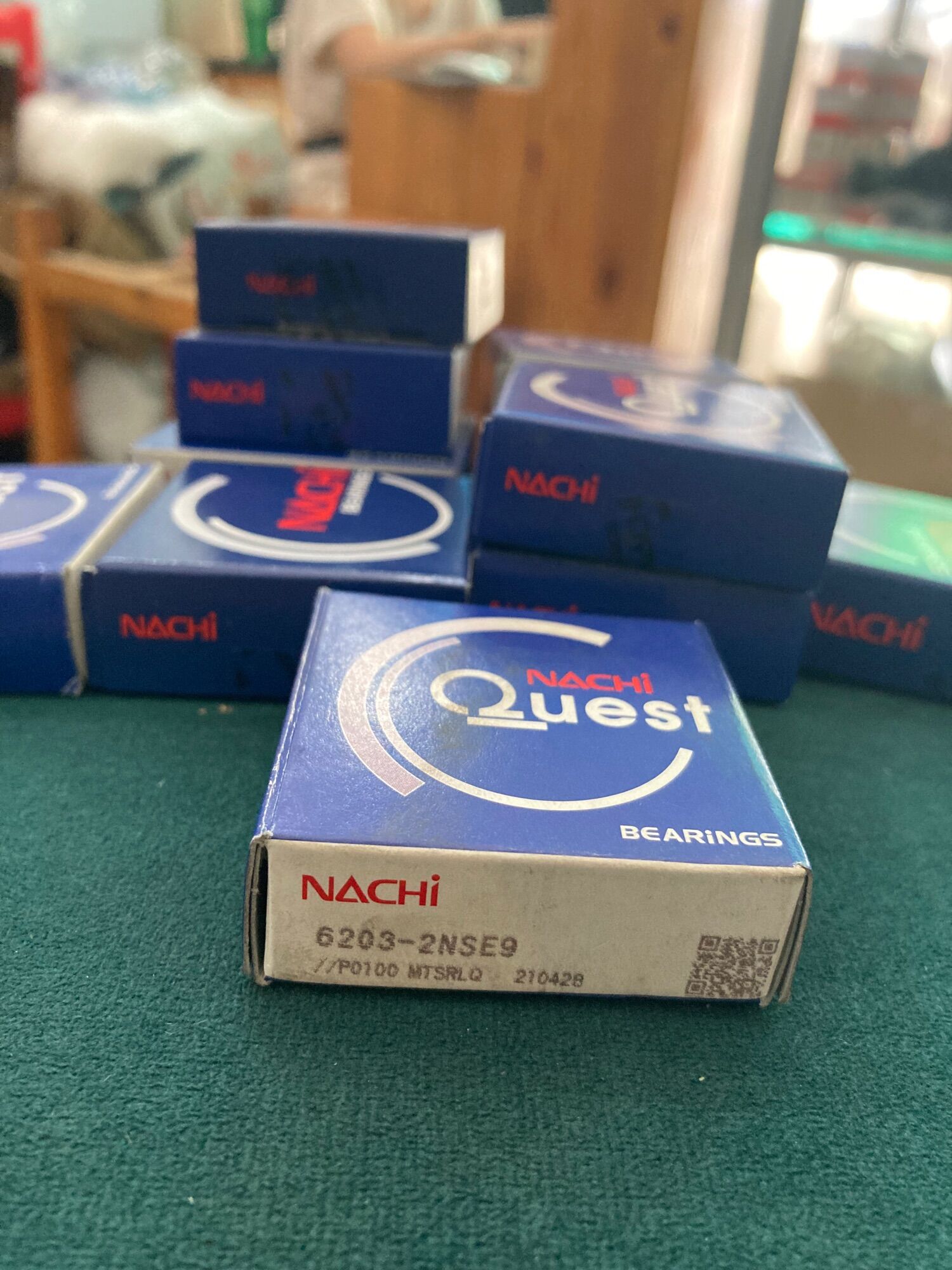 Bạc đạn nachi 6203-2nse9 có pit