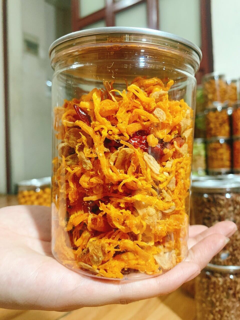 Khô gà bơ tỏi 180g