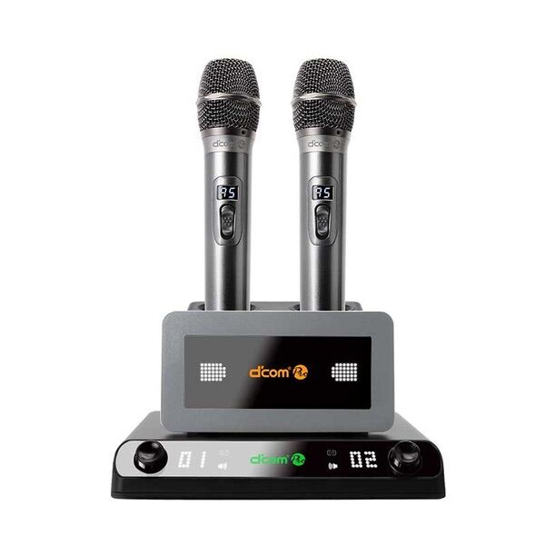 Micro karaoke cao cấp dcom pro kèm sạc - made in korea