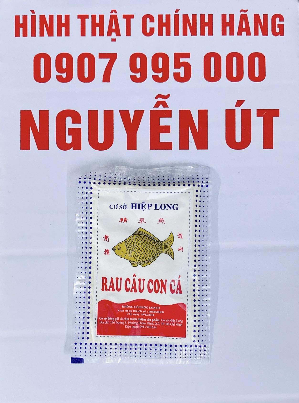 Rau câu con cá giòn hiệp long 25g