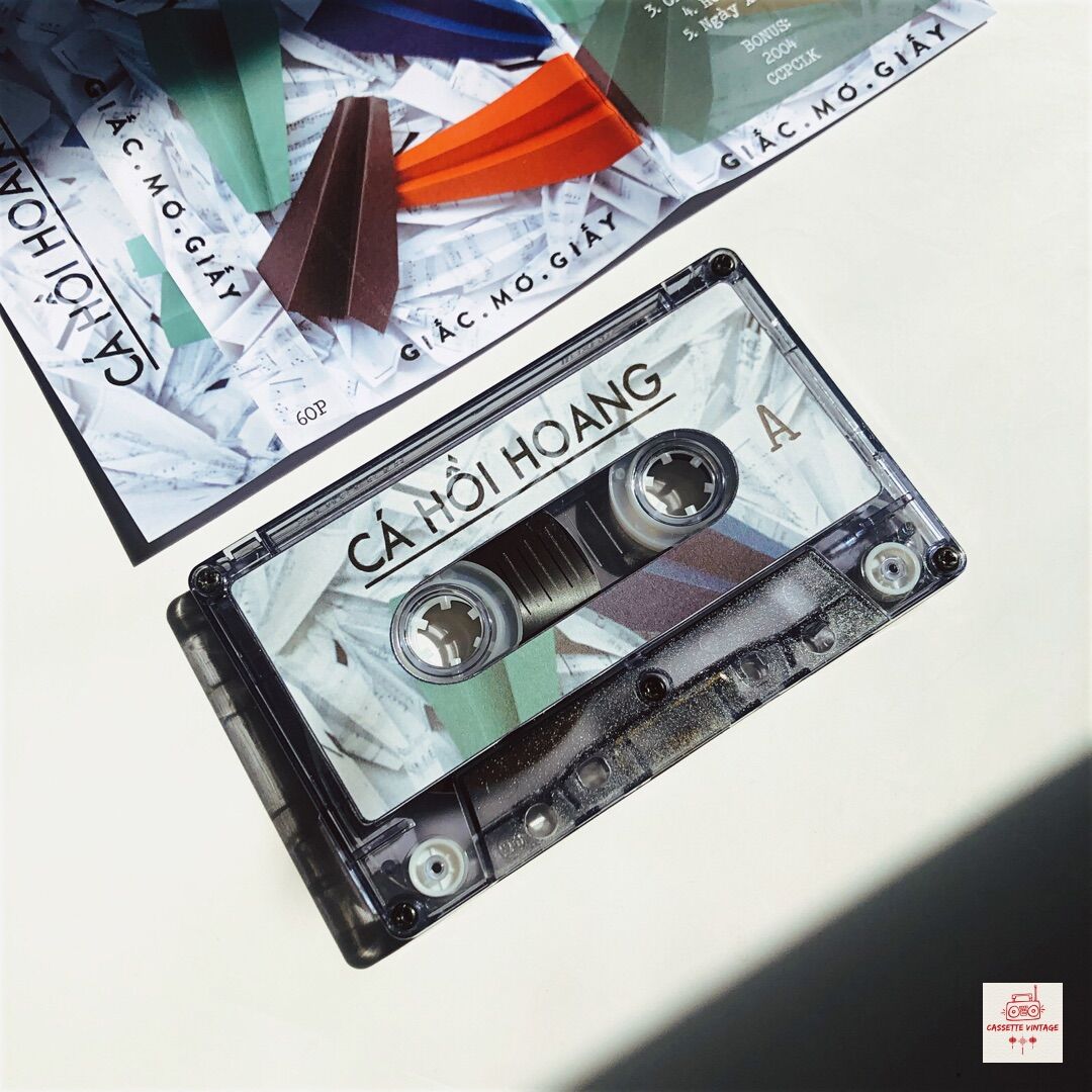 Băng cassette Giấc Mơ Giấy - Cá Hồi Hoang (Custom Cassette Tape)