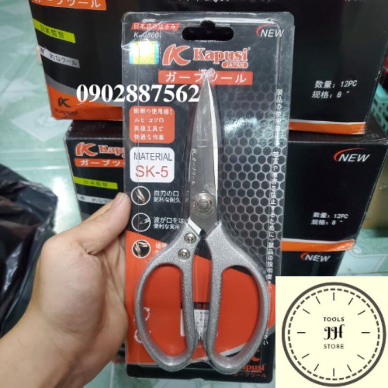 Kéo nhật bản Kapusi hàng japan thép sk5