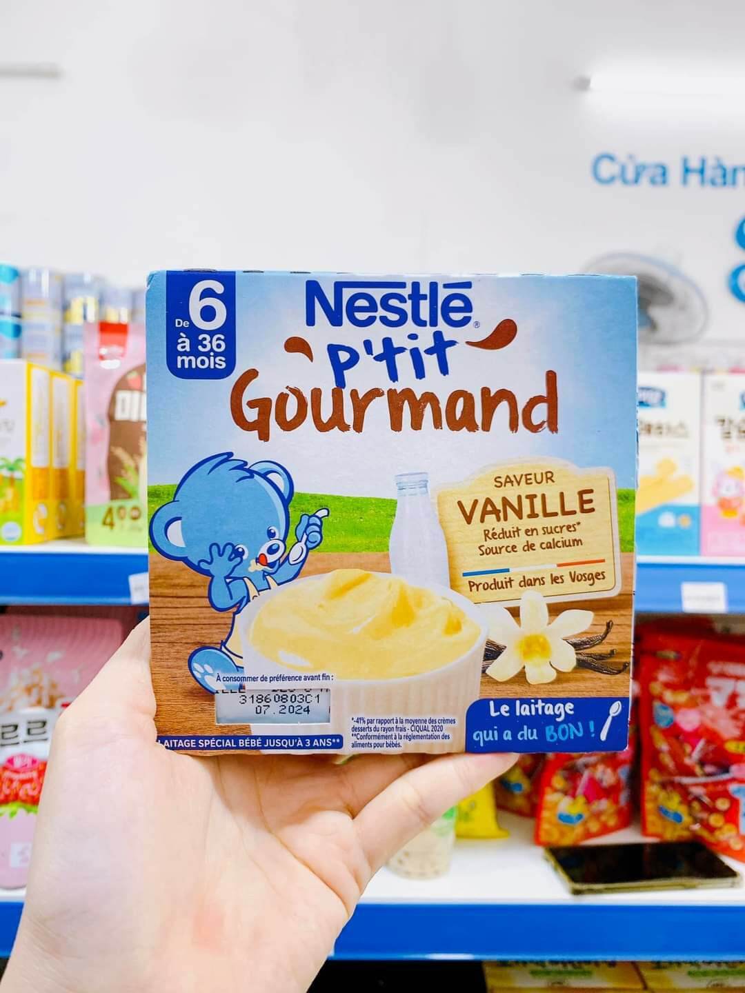 Váng sữa Nestle Pháp cho bé từ 6m