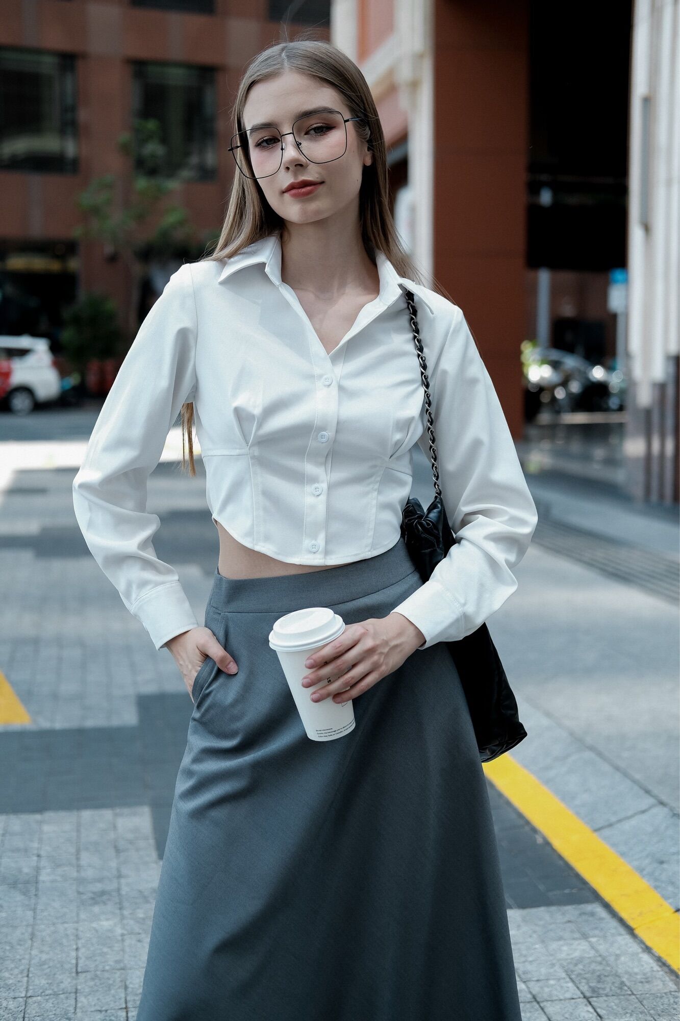 Áo Somi Croptop Dora Shirt