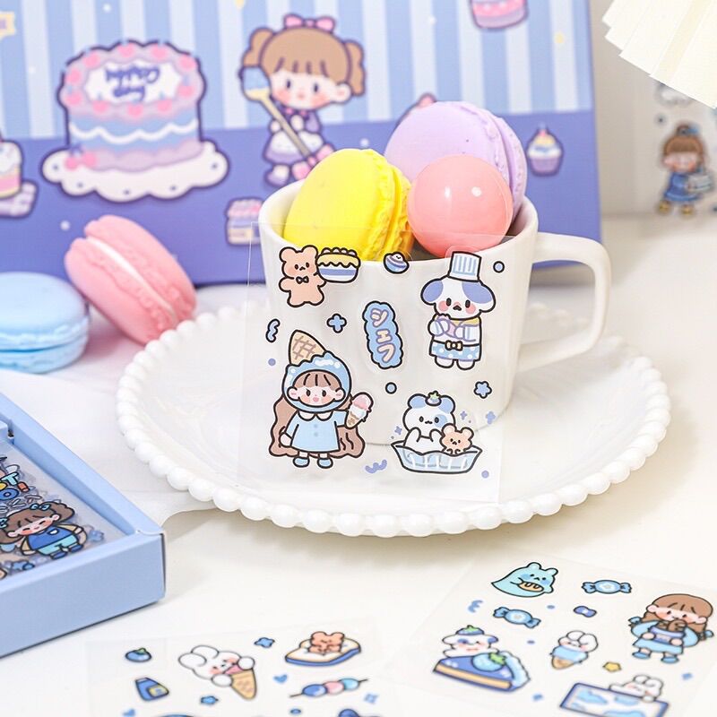 Sticker Cute Dán Trang Trí