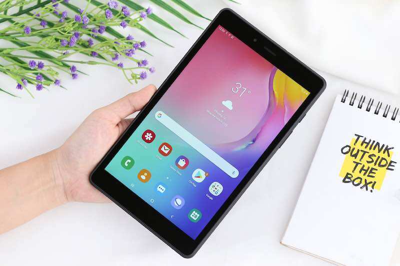 Máy tính bảng samsung tap E T 295 chính hãng