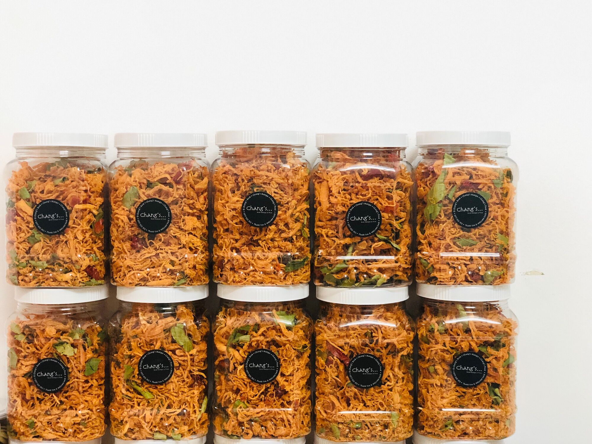 [HCM] Khô gà lá chanh 500G/Hủ Chang's Food