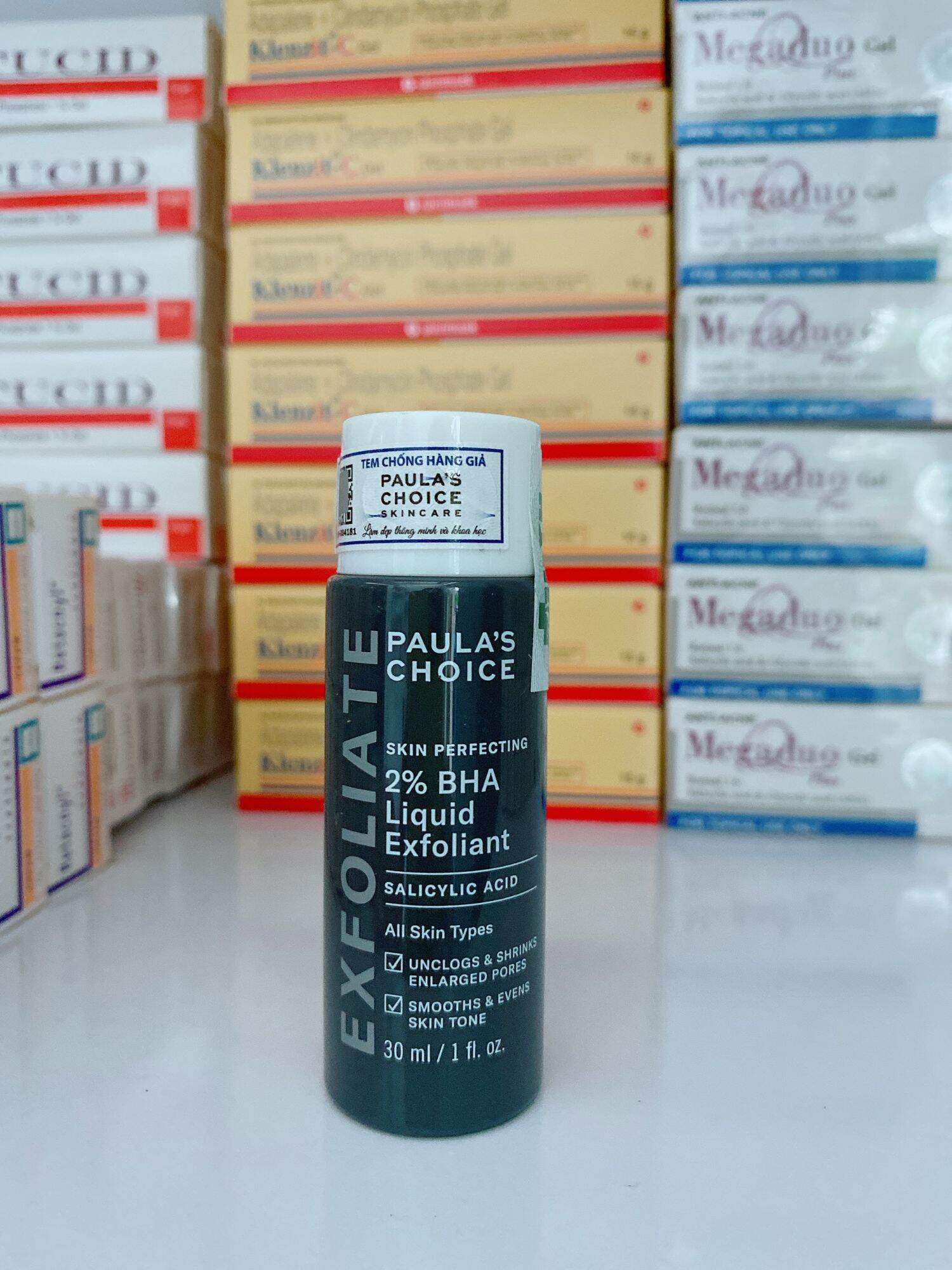 Dung dịch tẩy tb chết paula’s choice bha 2% 30ml