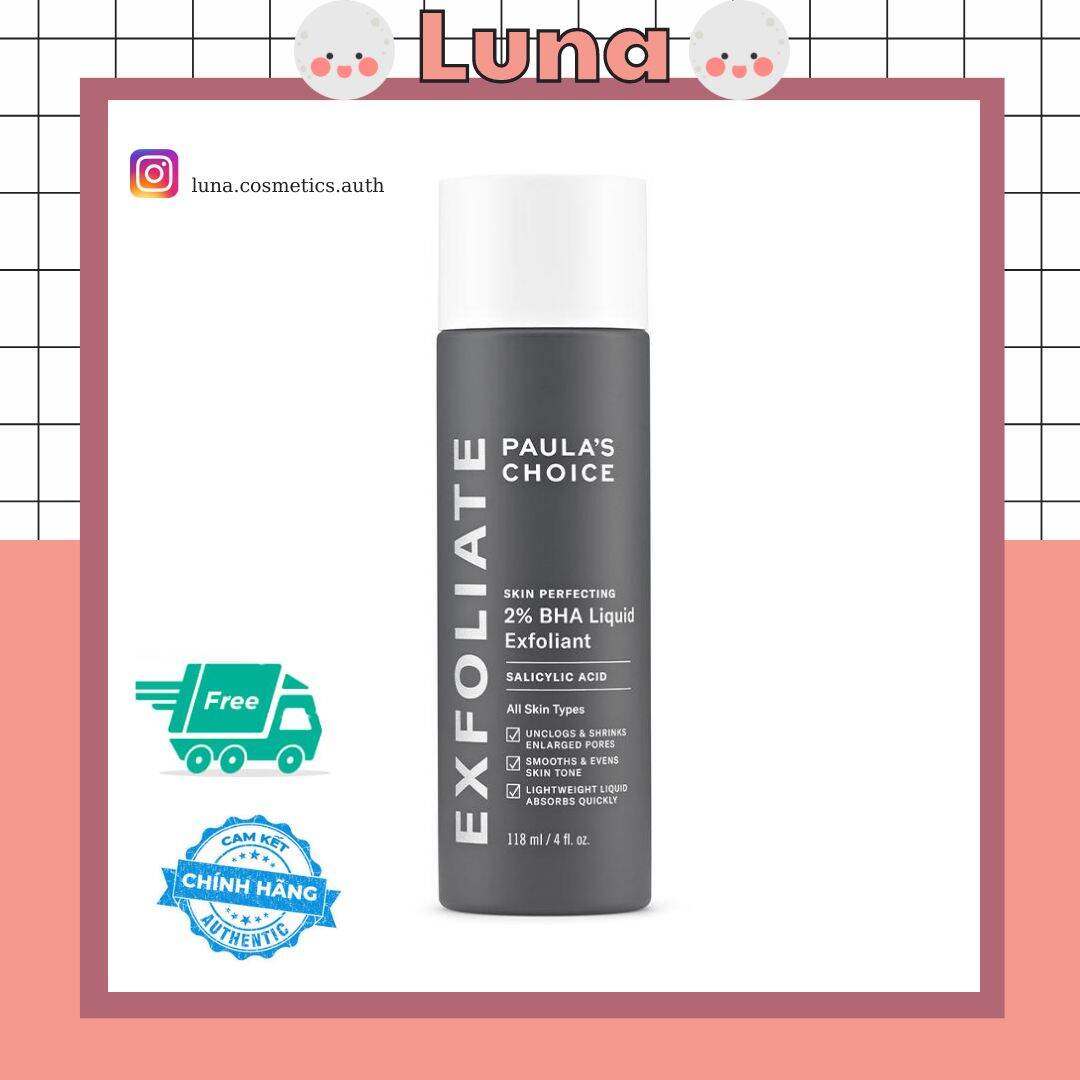 [Hcm][Chính Hãng] Bha Toner Tẩy Tế Bào Chết Dạng Lỏng Paulas Choice