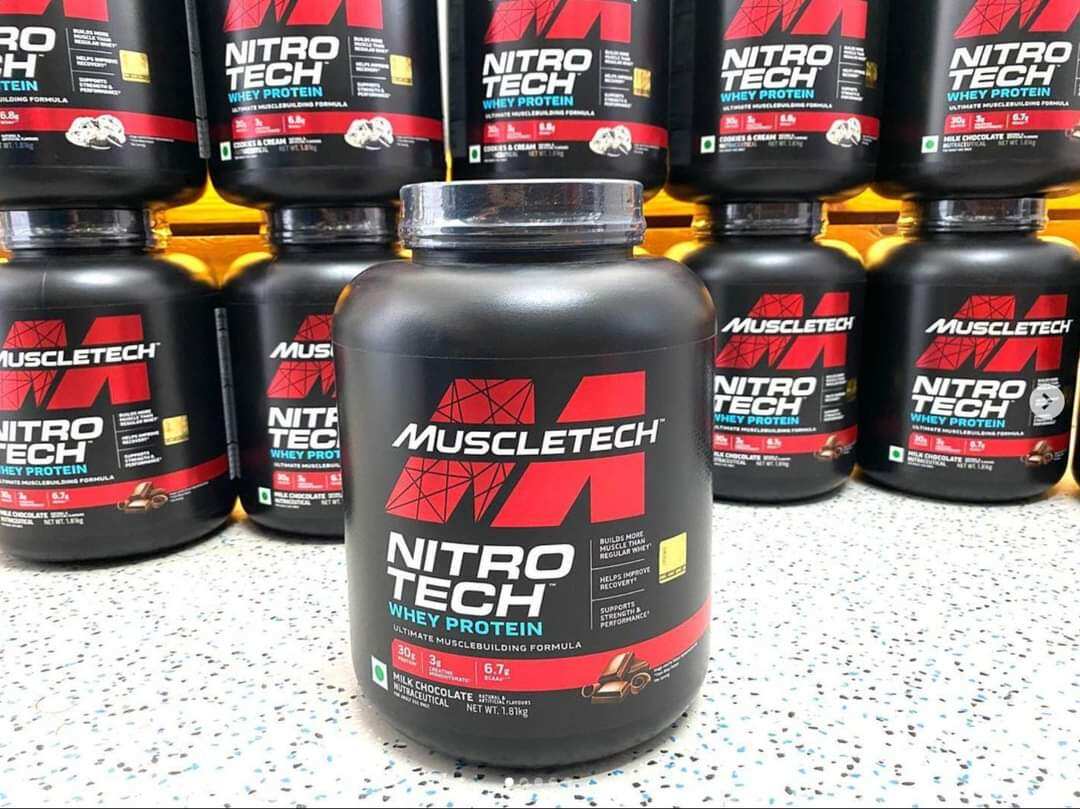 Muscletech Nitro Tech Whey Protein Tăng Cơ Tinh Khiết 4lbs