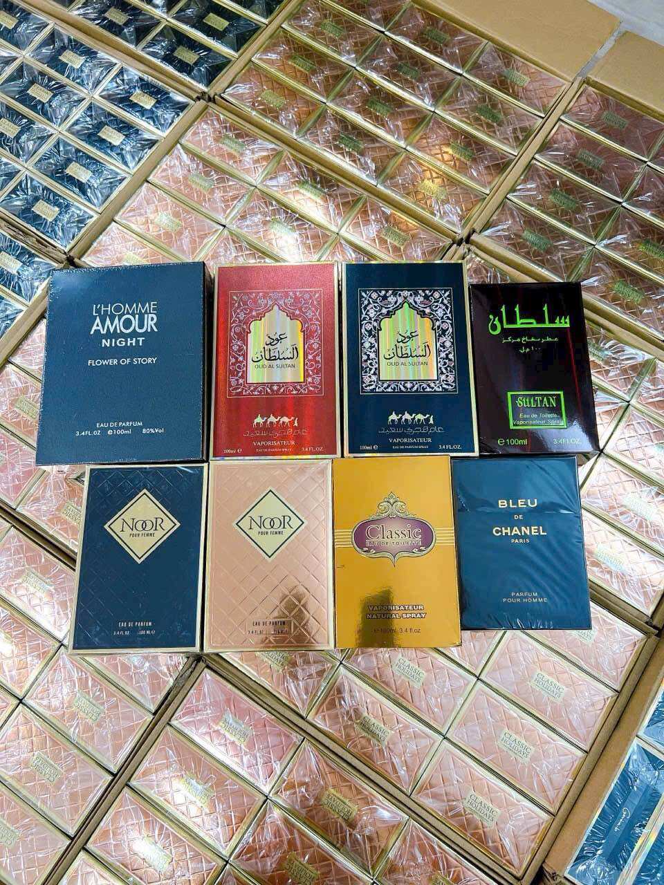 Nước Hoa Nam Dubai OUD AL SULTAN 100ml màu đỏ