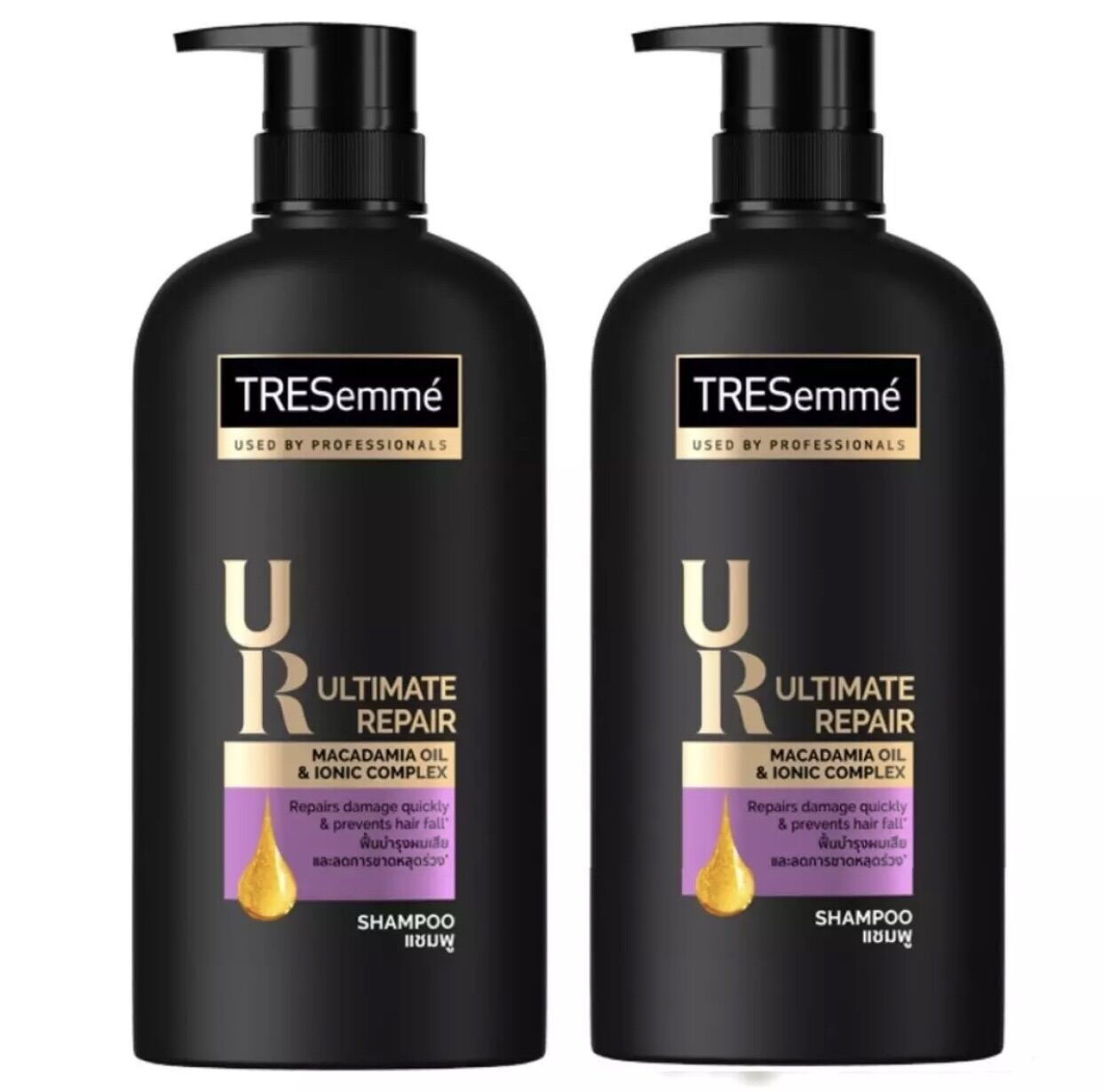 Combo 2 chai dầu gội tresemmé ultimate repair thái lan 450ml