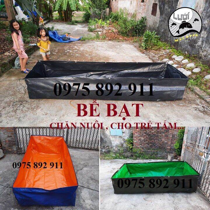 Bể bạt nuôi ốc ếch cá lươn chạch - xanh bộ đội hàn quốc