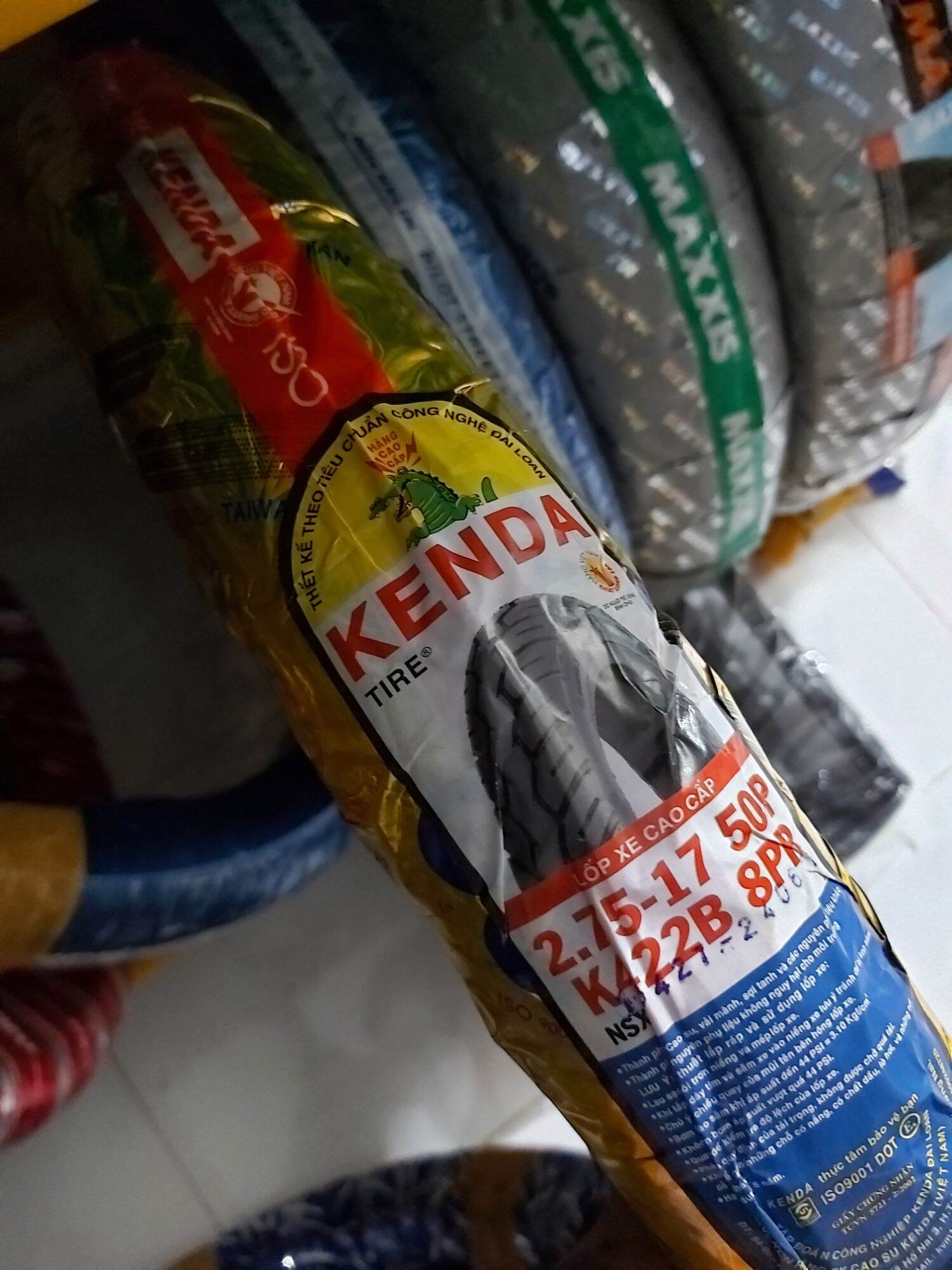 Lốp 2.75-17 kenda 8pr / vỏ xe máy