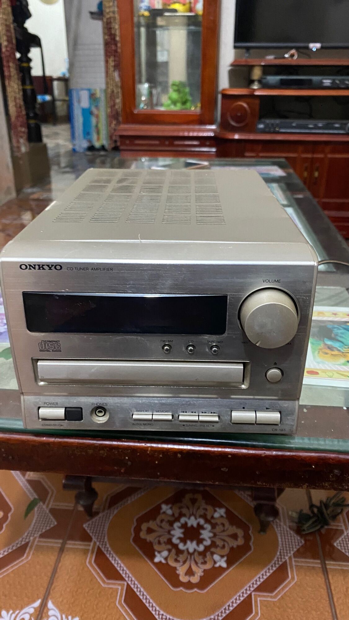 cục Dàn Onkyo CR-185 nội địa thanh lý dùng ngon - có khiển lệnh