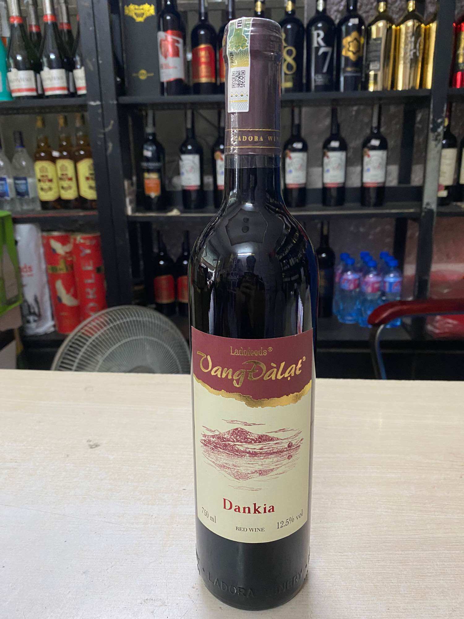 Vang Đà Lạt Đỏ ĐANKA 12.5% 750ml