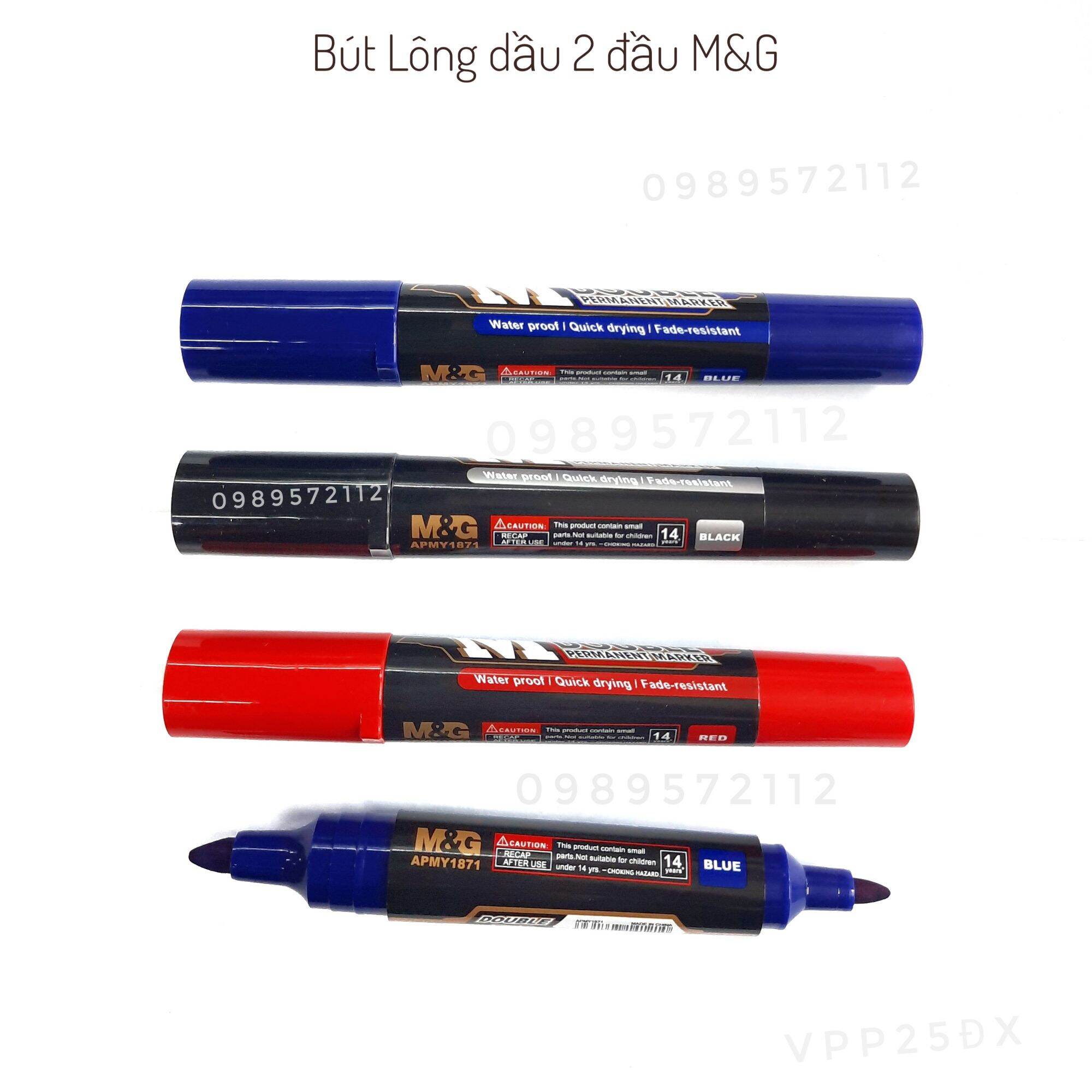 Bút lông dầu 2 đầu M&G mã 707.