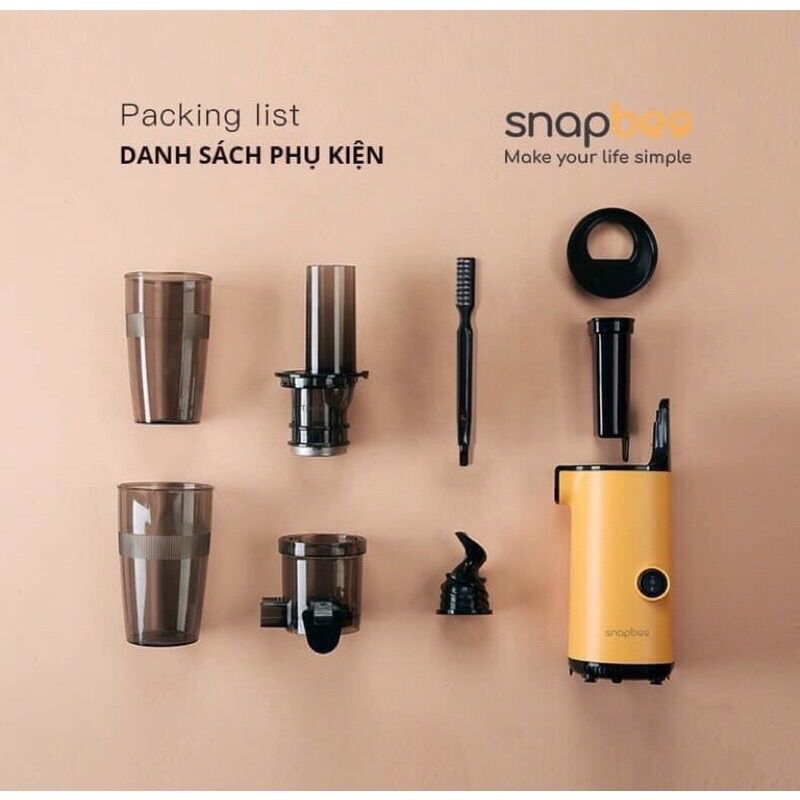 Máy Ép Chậm SNAPBEE SK-202-US