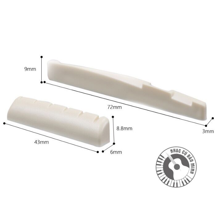 Ngựa lược đàn guitar acoustic