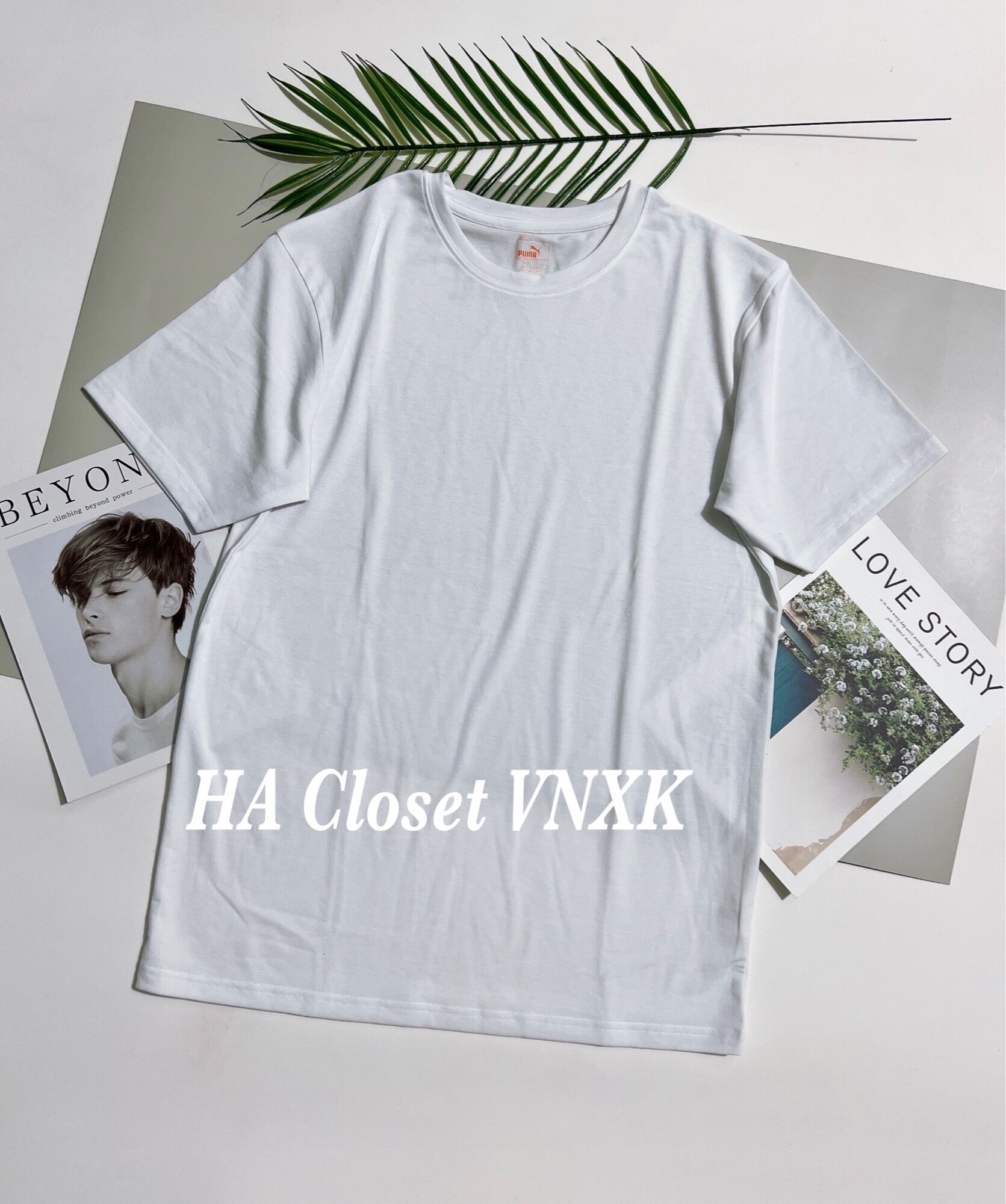 Combo 2 Áo Thun Trắng Unisex Big Size XK
