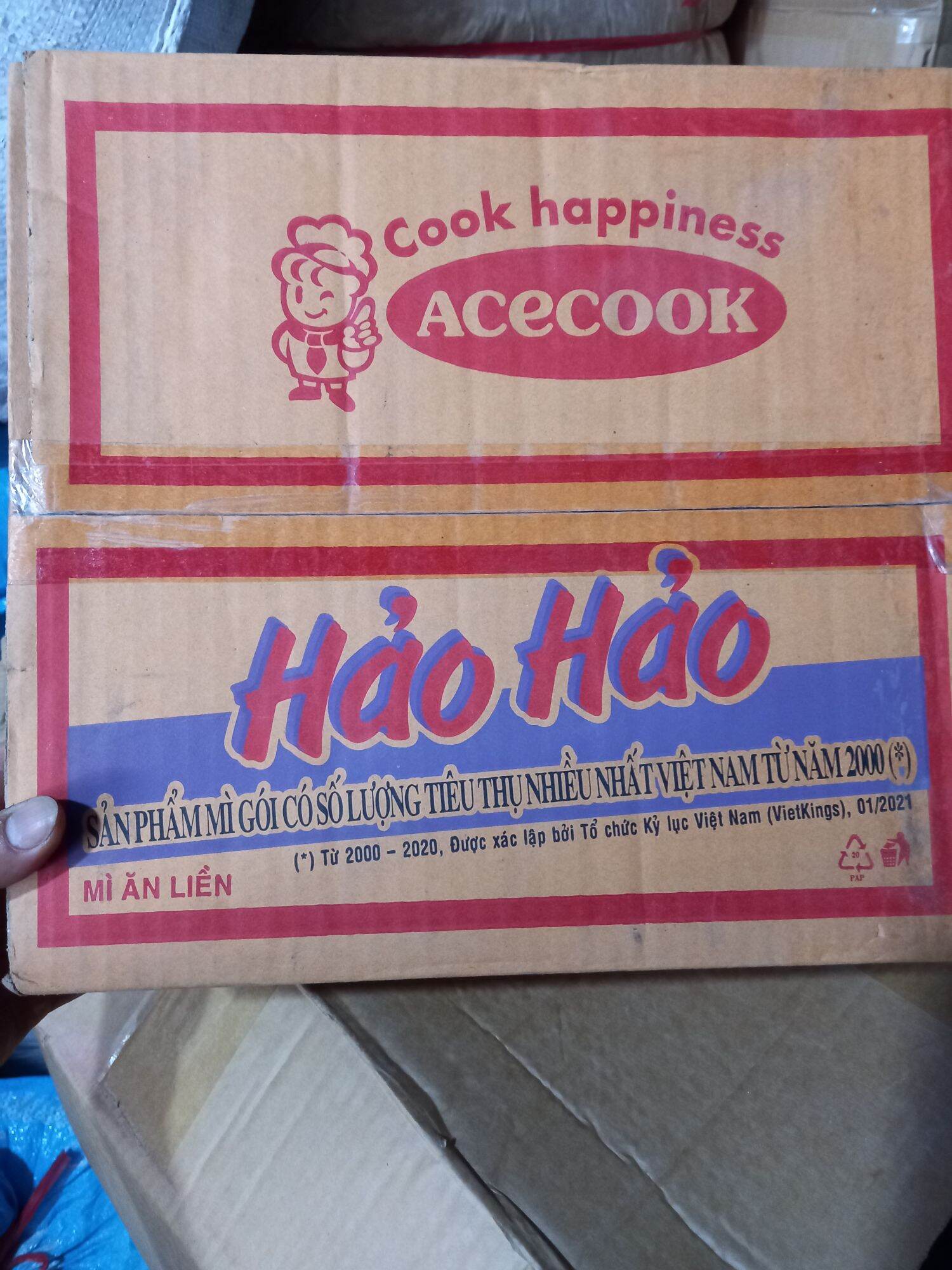 Mỳ hảo hảo tôm chua cay