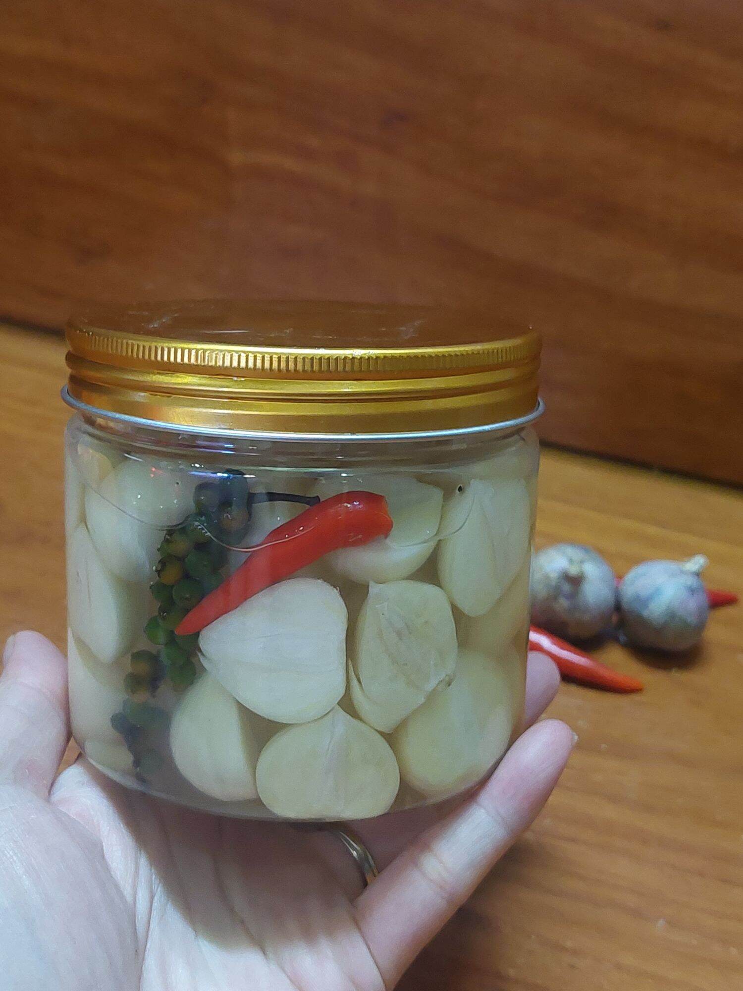 Tỏi cô đơn ngâm giấm 500g