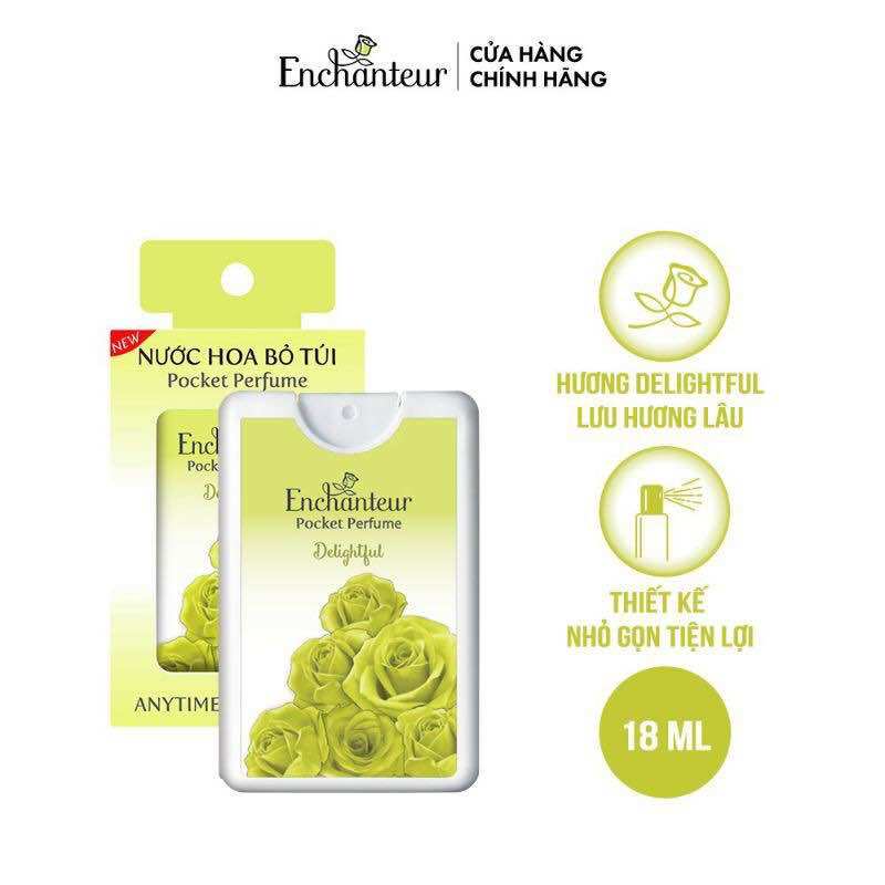 Nước hoa bỏ túi Enchanteur 18ml ( 3 mùi)
